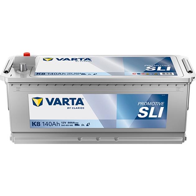 Акумулятор Varta Blue ProMotive/SLI 140Ah бокова(+/-) (800EN) (д513*ш189*в223) з нижн. бурт K8